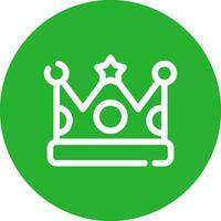 Crown Creative Icon Design vector