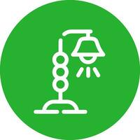 Street Lamp Creative Icon Design vector