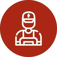 Electrician Creative Icon Design vector