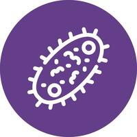 Bacteria Creative Icon Design vector