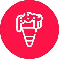 diseño de icono creativo de helado vector