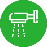 Shower Creative Icon Design vector
