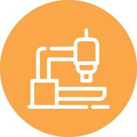 Microscope Creative Icon Design vector
