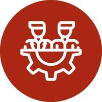 Workforce Creative Icon Design vector