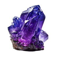 uranio mineral, cristal, joya, ai generado png