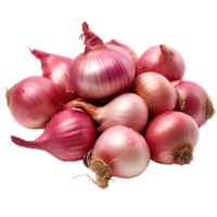 cluster of shallots, ai generated png