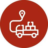 Delivery Creative Icon Design vector