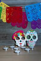 Sugar Skull to celebrate Mexico s Day of the Dead. photo