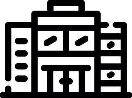 Office Building Creative Icon Design vector