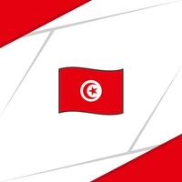 Tunisia Flag Abstract Background Design Template. Tunisia Independence Day Banner Social Media Post. Tunisia vector