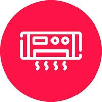 Line Multicolor Circle Creative Icon Design vector