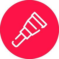 Flashlight Creative Icon Design vector