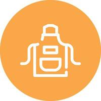 Apron Creative Icon Design vector