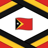 East Timor Flag Abstract Background Design Template. East Timor Independence Day Banner Social Media Post. East Timor Template vector