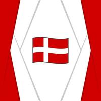 Denmark Flag Abstract Background Design Template. Denmark Independence Day Banner Social Media Post. Denmark Background vector