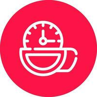 Tea Time Creative Icon Design vector