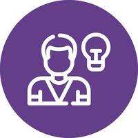 Idea Creative Icon Design vector