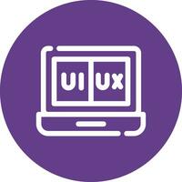 Ui Ux Creative Icon Design vector
