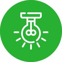 Light Bulb Creative Icon Design vector