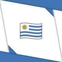 Uruguay bandera resumen antecedentes diseño modelo. Uruguay independencia día bandera social medios de comunicación correo. Uruguay independencia día vector