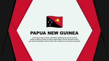 Papuasia nuevo Guinea bandera resumen antecedentes diseño modelo. Papuasia nuevo Guinea independencia día bandera dibujos animados vector ilustración. Papuasia nuevo Guinea antecedentes