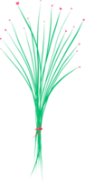 bukett av blommor, blommig bukett design. png