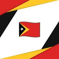 East Timor Flag Abstract Background Design Template. East Timor Independence Day Banner Social Media Post. East Timor vector
