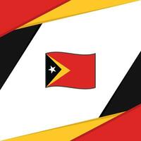 East Timor Flag Abstract Background Design Template. East Timor Independence Day Banner Social Media Post. East Timor vector