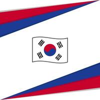 sur Corea bandera resumen antecedentes diseño modelo. sur Corea independencia día bandera social medios de comunicación correo. sur Corea diseño vector