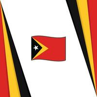 East Timor Flag Abstract Background Design Template. East Timor Independence Day Banner Social Media Post. East Timor Flag vector