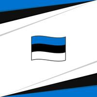 Estonia Flag Abstract Background Design Template. Estonia Independence Day Banner Social Media Post. Estonia Flag vector