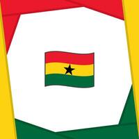 Ghana bandera resumen antecedentes diseño modelo. Ghana independencia día bandera social medios de comunicación correo. Ghana independencia día vector