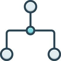 color icon for conditional vector