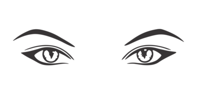 sexy vampire femelle yeux transparent illustration png