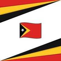 East Timor Flag Abstract Background Design Template. East Timor Independence Day Banner Social Media Post. East Timor Design vector