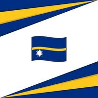 nauru bandera resumen antecedentes diseño modelo. nauru independencia día bandera social medios de comunicación correo. nauru bandera vector