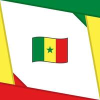 Senegal bandera resumen antecedentes diseño modelo. Senegal independencia día bandera social medios de comunicación correo. Senegal independencia día vector