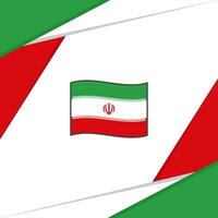 Iran Flag Abstract Background Design Template. Iran Independence Day Banner Social Media Post. Iran vector