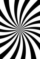 Retro sunburst vector background. Grunge design element. Black and white backdrop