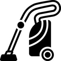 solid icon for vacuum vector