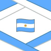 Argentina Flag Abstract Background Design Template. Argentina Independence Day Banner Social Media Post. Argentina vector