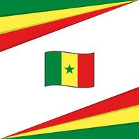 Senegal bandera resumen antecedentes diseño modelo. Senegal independencia día bandera social medios de comunicación correo. Senegal diseño vector