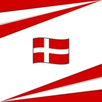 Denmark Flag Abstract Background Design Template. Denmark Independence Day Banner Social Media Post. Denmark Design vector