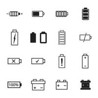 battery icon vector