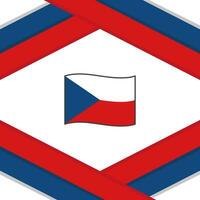 checo república bandera resumen antecedentes diseño modelo. checo república independencia día bandera social medios de comunicación correo. checo república ilustración vector