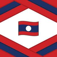 Laos bandera resumen antecedentes diseño modelo. Laos independencia día bandera social medios de comunicación correo. Laos modelo vector