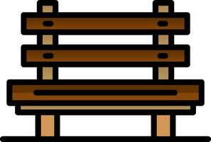 Bench Vector Icon Design