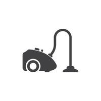 Vacuum cleaner icon in flat style. Equipment for house cleaning vector illustration on isolated background. Clean machine sign business concept.