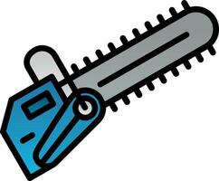 Chainsaw Vector Icon Design