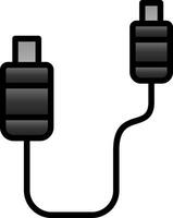 Jack connector Vector Icon Design